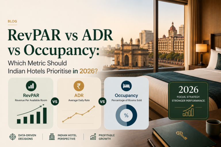 RevPAR vs ADR vs Occupancy