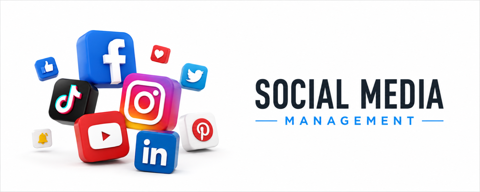 Social media management banner - WKI